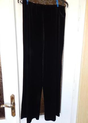 Штани велюрові