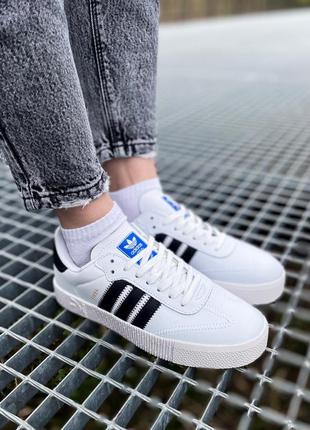 Кросівки жіночі шкіряні adidas samba