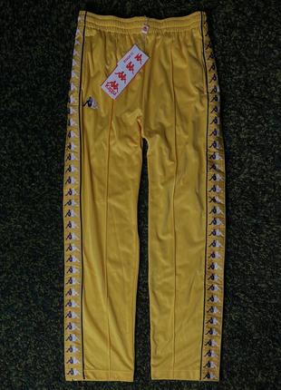 Штаны kappa 222 banda amphitheater track pants yellow (new) | original