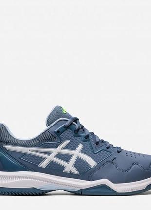 Мужские кроссовки asics gel-dedicate 7 clay grey-blue (44.5) 10.5 1041a224-401 44.5