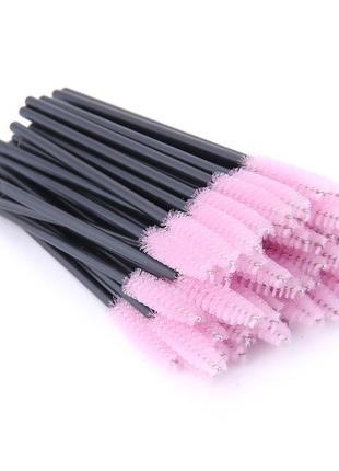 Пластикові палички щіточки для вій для нарощування для брів аплікатор інструменти для макіяжу пензлі гребінець для макіяжу2 фото
