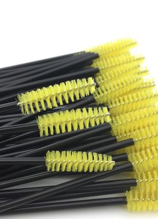 Пластикові палички щіточки для вій для нарощування для брів аплікатор інструменти для макіяжу пензлі гребінець для макіяжу4 фото