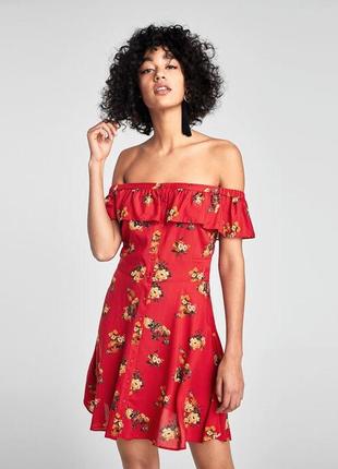 Сарафан в цветочек zara