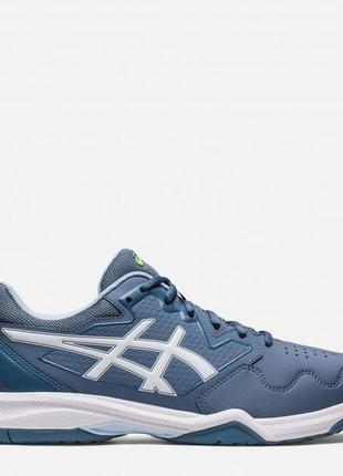 Мужские кроссовки asics gel-dedicate 7 grey-blue (44.5) 10.5 1041a223-401 44.5