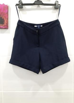 Новые демисезонные синие шорты на красивую фигурку