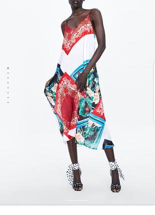 Нарядный сарафан zara