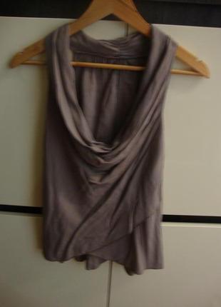 Легка блузка з хомутом