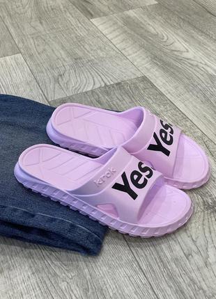 Яркие женские шлепки 36-41