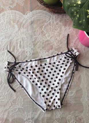 Класні труси до купальника в трендовий горох