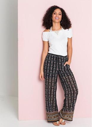 Широкі легкі штани bodyflirt