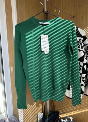 Zara свитер кофта новая гольф3 фото