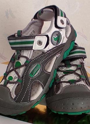 Босоніжки сандалі для хлопчика з гумовим носиком