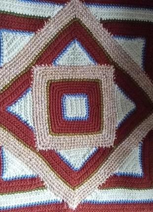 Коврик вязаний