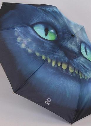 Панорамный складной зонт чеширский кот lamberti (полный автомат) арт. 73748-1