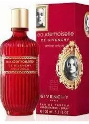 Женская парфюмированная вода givenchy eau de moiselle ambre velours 100 ml