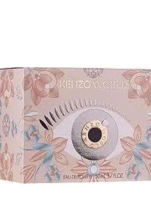Женская туалетная вода kenzo world eau de toilette 50 мл