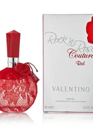 Жіноча туалетна вода valentino rock'n rose couture red 100ml