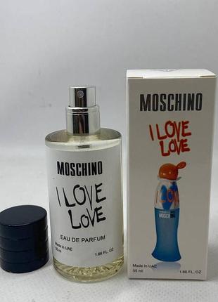 Мини парфюм moschino cheap&amp;chic i love love 55 мл