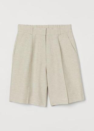 Шорти зі льоном h&m p.36