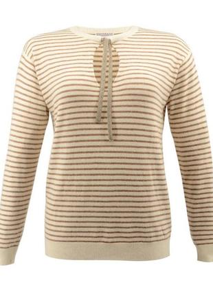 Полосатая кофточка в стиле brunello cucinelli2 фото