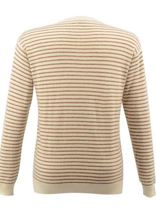 Полосатая кофточка в стиле brunello cucinelli6 фото