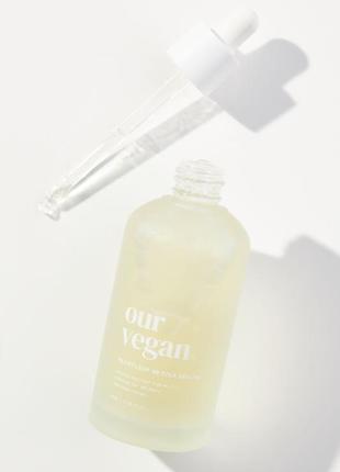 Успокаивающая сыворотка с увлажняющим эффектом manyo our vegan heartleaf 98 cica serum 100 мл