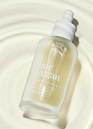 Успокаивающая сыворотка с увлажняющим эффектом manyo our vegan heartleaf 98 cica serum 100 мл
