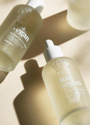 Успокаивающая сыворотка с увлажняющим эффектом manyo our vegan heartleaf 98 cica serum 100 мл