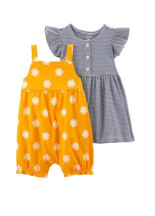 Плаття та пісочник carter's 12 м, 18 м, 24 м