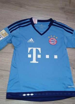 Реглан футбольний дитячий bayer мюнхен німеччина adidas розмір 7/8років