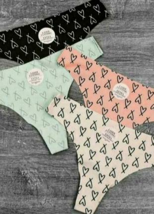 Жіночі трусики-стринги на високій посадці