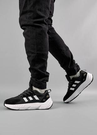 Чоловічі кросівки adidas zx 22 boost black white