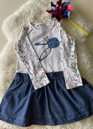 Платье для девочки 3-4 года 104 рост