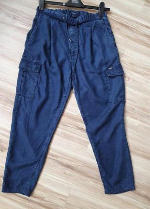 Pepe jeans женские летние брюки карго, m-l4 фото