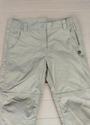 S/m - треккинговые 2в1 штаны трансформеры 46 nord походные брюки шорты туристические3 фото