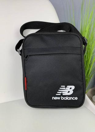 Сумка new balance текстиль чорна