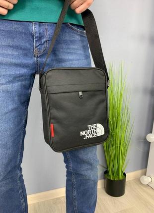 Сумка north face текстиль черная 3