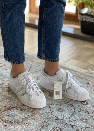 Adidas superstar original, женские кроссовки адидас суперстар