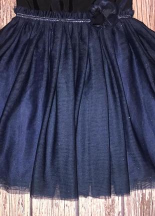 Нарядное платье h&m  для девочки 6-7 лет, 116-122 см6 фото
