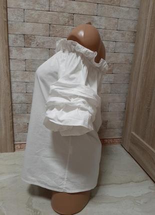 Блуза  с о открытыми плечами  италия3 фото