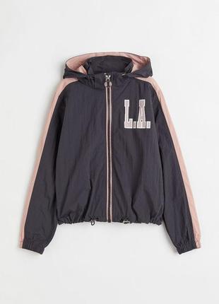 Спортивная куртка ветровка для девочки h&m (Эч энд эм)