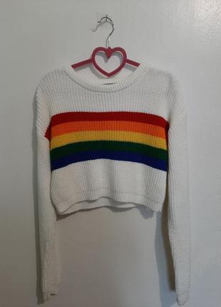 Райдужний светр primark