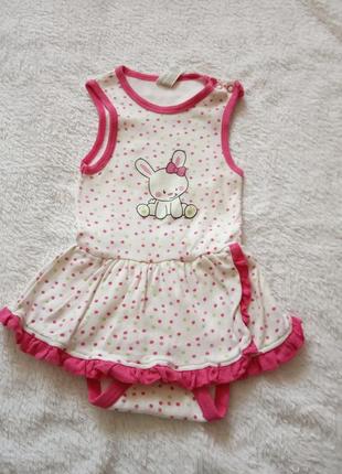 Очень милый и нарядный бодик-платье