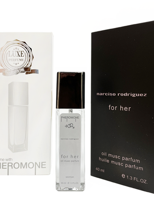 Парфумована вода pheromone formula narciso rodriguez for her oil musc parfum жіночий 40 мл