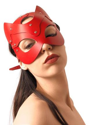 Маска кішки кішечки екошкіра жінка кішка