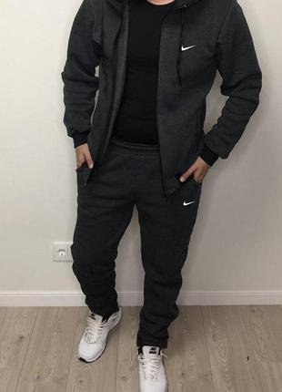 Качественный батальный удобный мужской костюм nike Blue (найк)