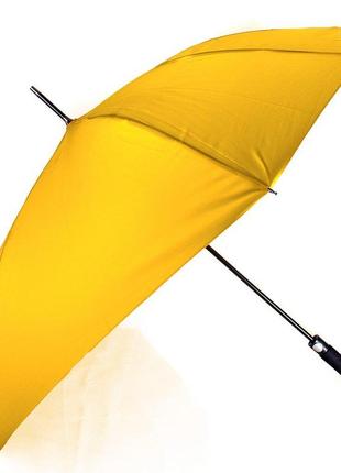 Зонтик-трость женская полуавтомат fare fare1182-3 желтая