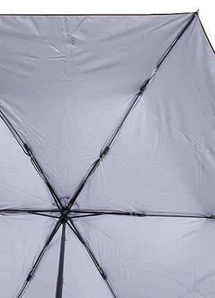 Зонтик женский механический облегченный с функцией селфи-палки happy rain u43998-1 черный4 фото