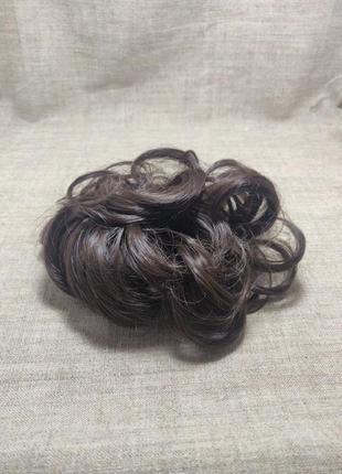Резинка для волос из искусственных волос2 фото
