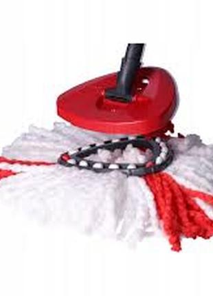 Насадка для швабры vileda easy wring & clean turbo 2in1 картрид сменная насадка к...